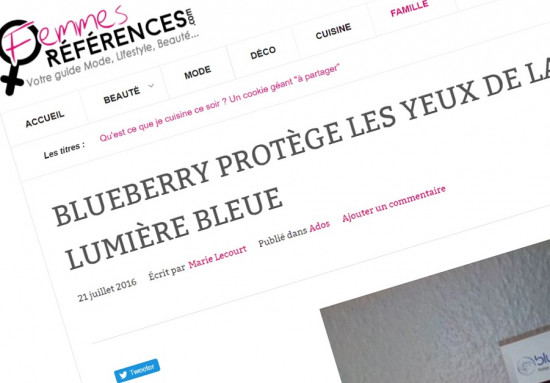 lunettes anti lumière bleue-femmes de référence